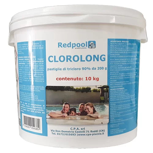 Cloro in pastiglie 200g